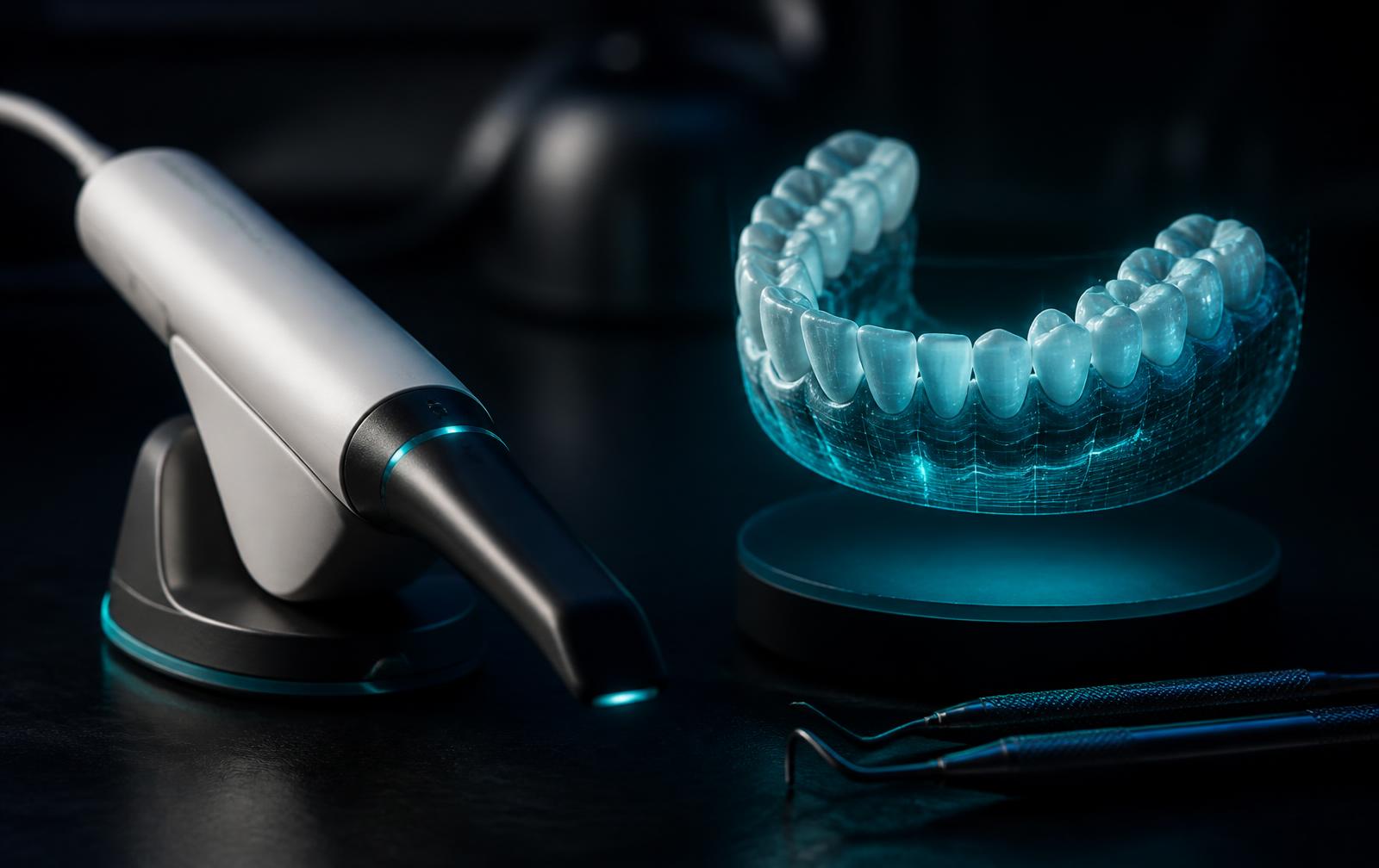 Modelo digital tridimensional utilizado no planeamento clínico
